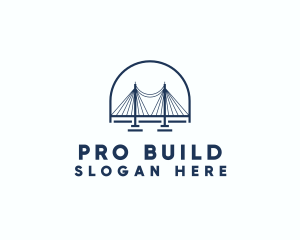 Blue Bridge Architecture logo design