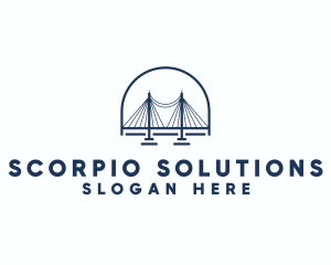 Blue Bridge Architecture logo design