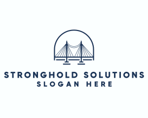 Blue Bridge Architecture logo design