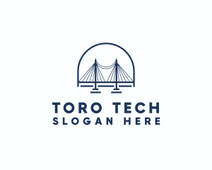 Blue Bridge Architecture logo design