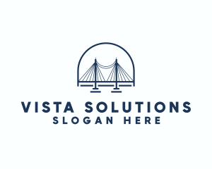 Blue Bridge Architecture logo design