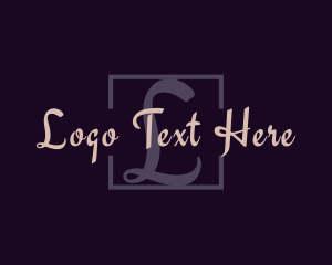 Typography - Elegant Brand Firm logo design