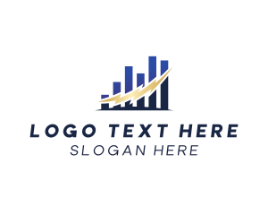 Financial - Stock Market Graph logo design