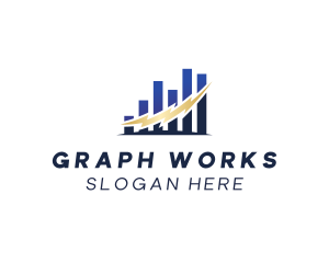 Graphs - Stock Market Graph logo design