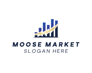 Stock Market Graph logo design