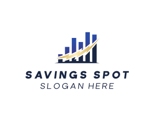 Stock Market Graph logo design