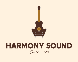 Instrumental - Guitar Accent Chair logo design