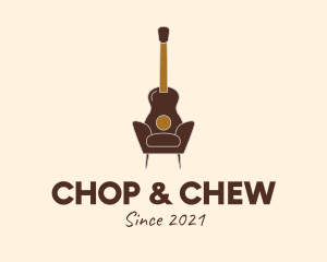 Instrumentalist - Guitar Accent Chair logo design