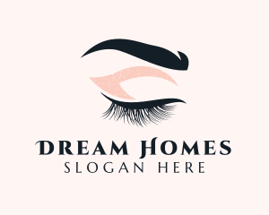 Waxing - Eyelash Extension Salon logo design