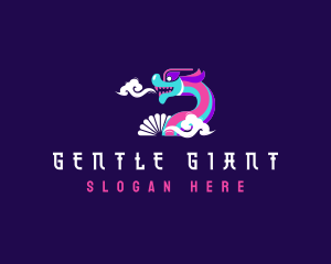 Giant Sea Dragon  logo design