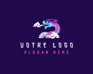 Gaming - Giant Sea Dragon logo design
