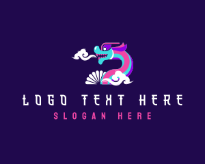 Serpent - Giant Sea Dragon logo design