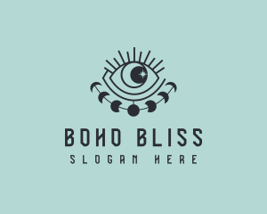 Mystical Eye Bohemian logo design