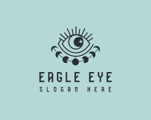 Mystical Eye Bohemian logo design