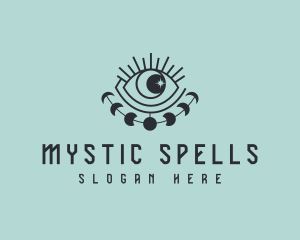 Mystical Eye Bohemian logo design