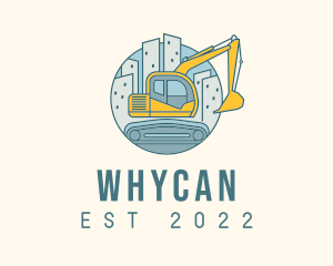 Cityscape - Builder Construction Digger logo design