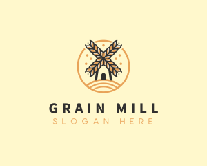 Flour Mill Farm logo design