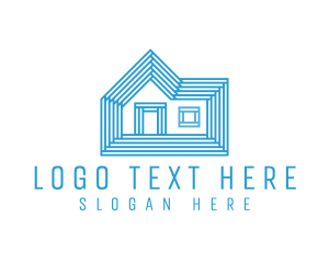 Real Estate Agent - Modern House Property logo design