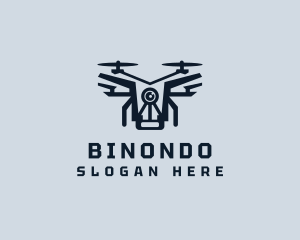 Drone Camera Quadcopter Logo