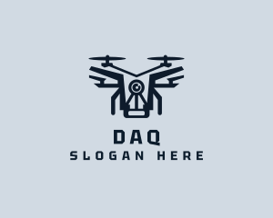 Drone Camera Quadcopter Logo