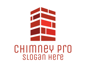 Chimney - Red Brick Chimney logo design
