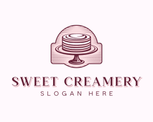 Bakery Cake Dessert logo design