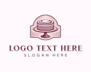 Bakery Cake Dessert Logo