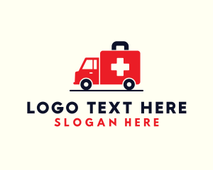 Physician - Medical Emergency Ambulance logo design