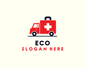 Medical Emergency Ambulance Logo