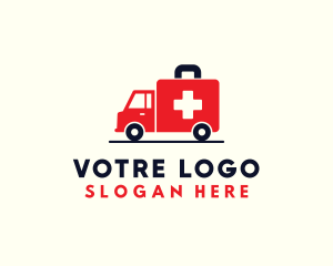 Medical Emergency Ambulance Logo