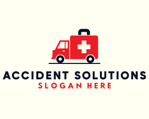 Accident - Medical Emergency Ambulance logo design