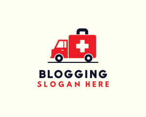 Physician - Medical Emergency Ambulance logo design