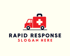 Paramedic - Medical Emergency Ambulance logo design