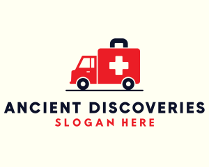 Medical Emergency Ambulance logo design