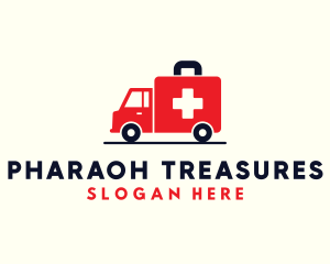 Medical Emergency Ambulance logo design