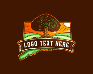 Connecticut Oak Field logo design