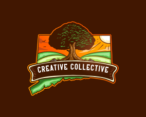 Connecticut Oak Field logo design