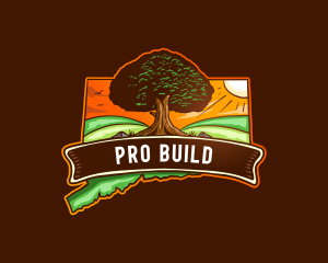 Connecticut Oak Field logo design