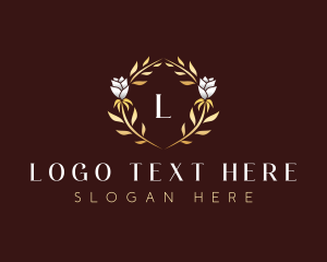 Art - Floral Crest Boutique logo design