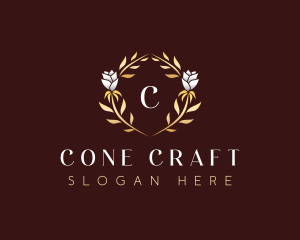 Floral Crest Boutique logo design