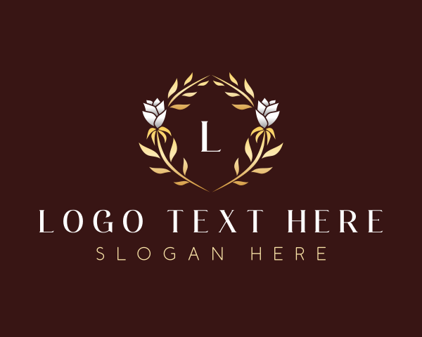 Florist - Floral Crest Boutique logo design