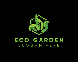 Plant Garden Leaf logo design