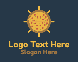Pizza Ship Helm Logo