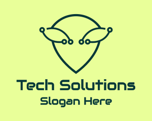 Alien Cyber Tech Logo