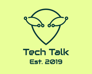 Alien Cyber Tech logo design