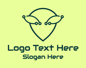 Alien Cyber Tech Logo