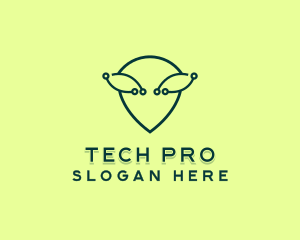 Tech - Alien Cyber Tech logo design