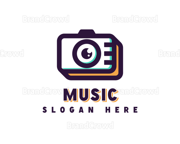 Camera Photoshoot Photographer Logo