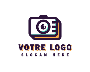Camera Photoshoot Photographer Logo