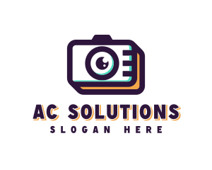 Camera Photoshoot Photographer logo design